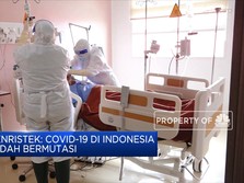 Menristek: Covid-19 di Indonesia Sudah Bermutasi