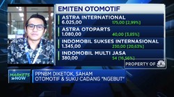 PPnBM Diketok, Saham Otomotif & Suku Cadang 'Ngebut'