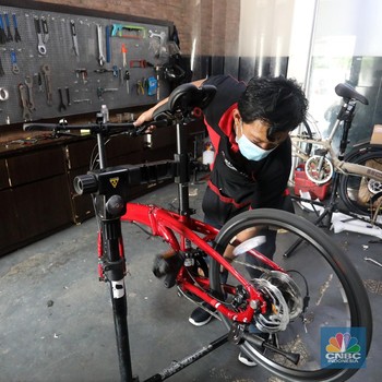 Booming Sepeda Mereda, Harga Sepeda Lipat Turun Harga