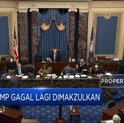 Trump Gagal Lagi Dimakzulkan