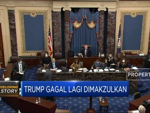 Trump Gagal Lagi Dimakzulkan