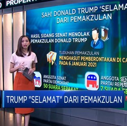Trump Selamat dari Pemakzulan