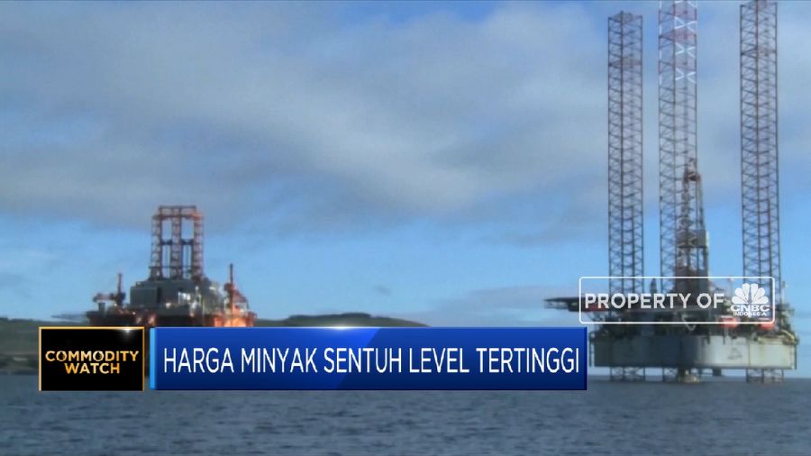 Harga Minyak Sentuh Level Tertinggi