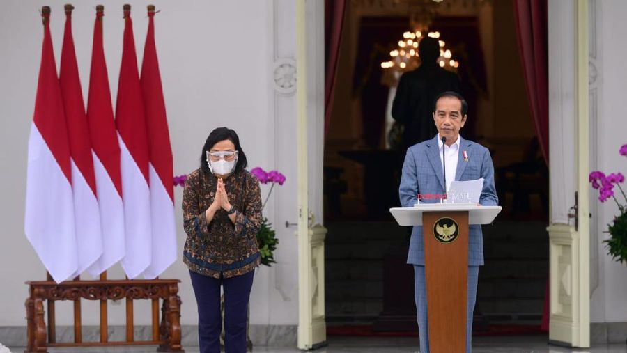 Menteri Keuangan Sri Mulyani (Biro Pers RI/Mukhlis Jr)