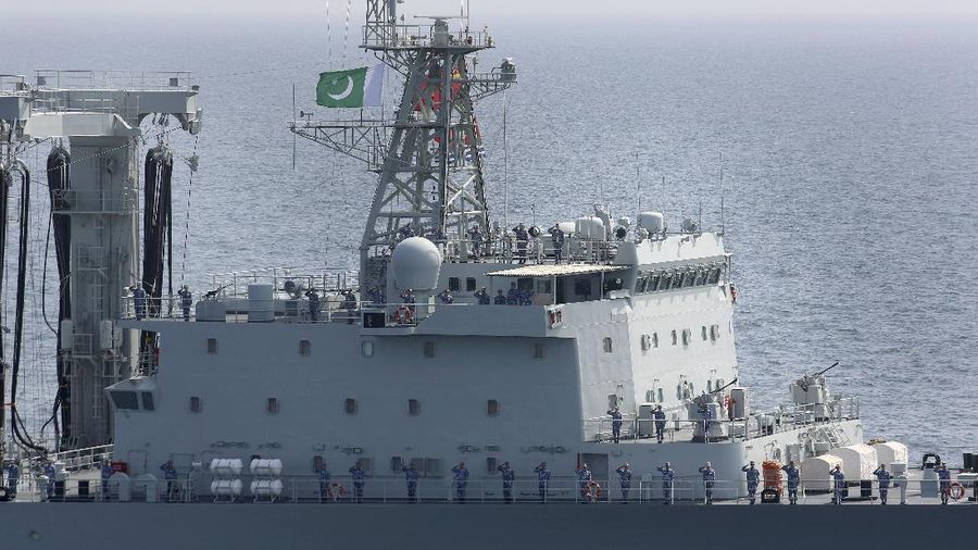 Pakistan Naval Drill