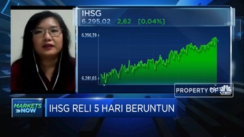 IHSG Reli 5 Hari, Analis: Perhatikan Level Resisten di 6.300