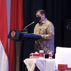 Gak Ikut Bank Dunia, Airlangga Pede Ekonomi RI 2021 Tumbuh 5%