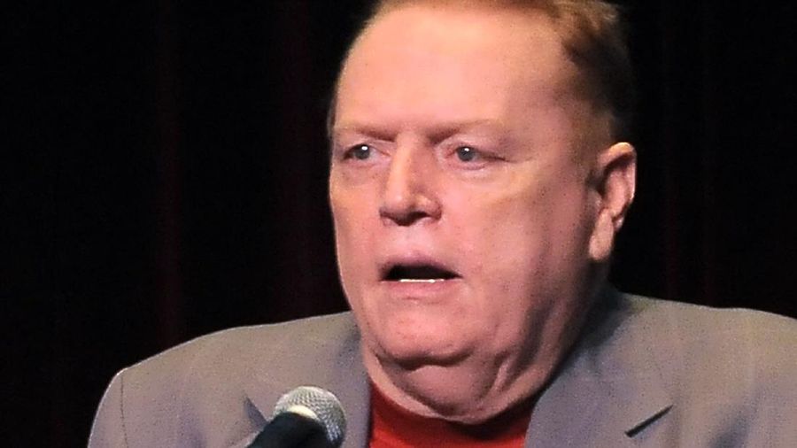 FILE - In this April 30, 2011 file photo, Larry Flynt speaks in Los Angeles, Calif. The 8th U.S. Circuit Court of Appeals in St. Louis is hearing arguments Wednesday, Jan. 14, 2014 by the American Civil Liberties Union of Missouri, which represents the Hustler publisher, to overturn the lower court ruling that denied Flynt's attempt to intervene in a 2013 lawsuit over Missouri's largely secret execution methods. (AP Photo/Katy Winn, file)