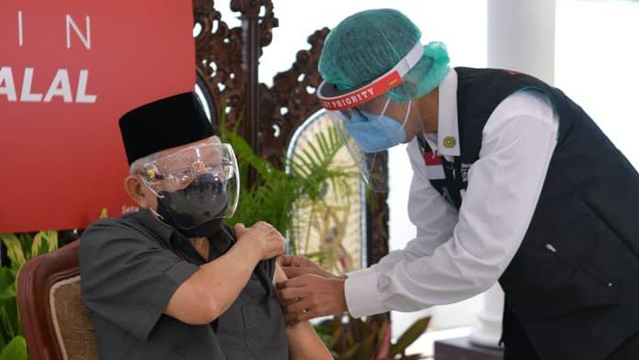 Pemberian vaksin kepada Wapres K. H. Ma’ruf Amin rencananya akan dilaksanakan pada Rabu (17/02/21), pukul 08.30 pagi, di Pendopo Kediaman Resmi Wapres, Jalan Diponegoro No. 2 Jakarta. (Dok Setwapres)