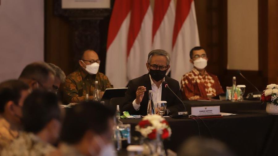 Pertemuan OJK dan pimpinan perbankan, 17 Februari 2021/Dok OJK