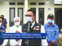 Ridwan Kamil Dukung Sanksi Bagi Penolak Vaksinasi Covid-19