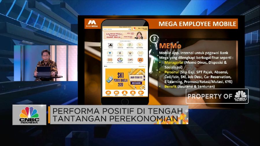 Startegi Otomasi Proses & Transformasi Digital Bank Mega(CNBC Indonesia TV)