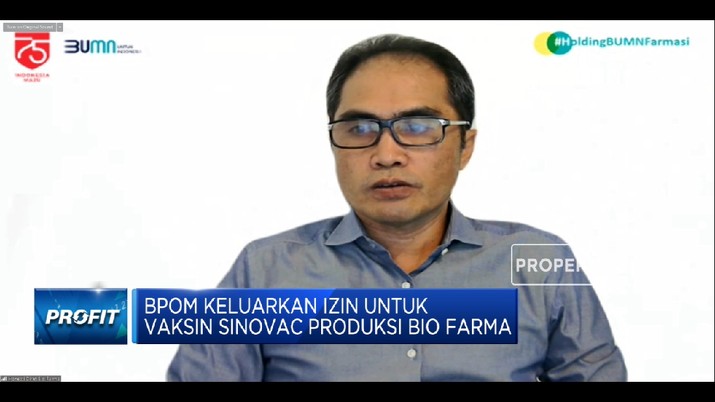 Sudah 15 Juta Dosis, Bio Farma Targetkan Produksi 140 Juta Vaksin Sinovac(CNBC Indonesia TV) Sudah 15 Juta Dosis, Bio Farma Targetkan Produksi 140 Juta Vaksin Sinovac(CNBC Indonesia TV)