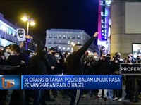 Unjuk Rasa Penangkapan Pablo Hasel, 14 Orang Ditahan Polisi