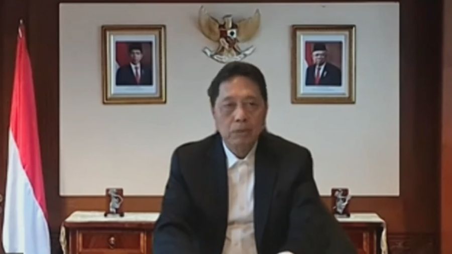 Heru Kristiyana, Kepala Eksekutif Pengawasan Perbankan OJK dalam acara Launching Roadmap Pengembangan Perbankan Indonesia (RP2I) 2020-2025. (Tangkapan Layar Youtube Jasa Keuangan)