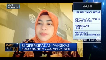 LM FEB UI Proyeksi BI Pangkas Suku Bunga Acuan di Februari