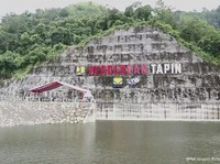 Jokowi Resmikan Bendungan Tapin Kalimantan Selatan Rp986 M