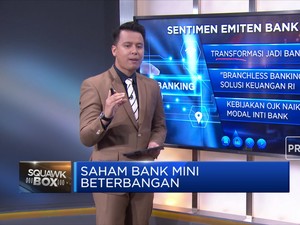 Saham Bank Mini Beterbangan