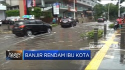 Banjir Rendam Jakarta dan Bekasi