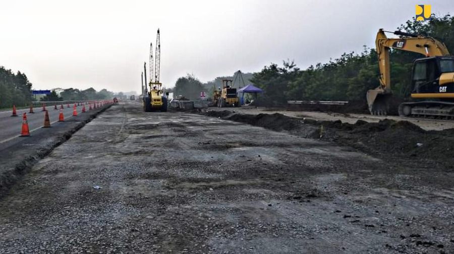 Perbaikan Jalan Tol Cipali (Kementerian PUPR)