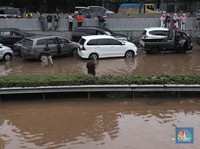 Ini Daftar Ruas Tol Jabodetabek Tergenang Banjir