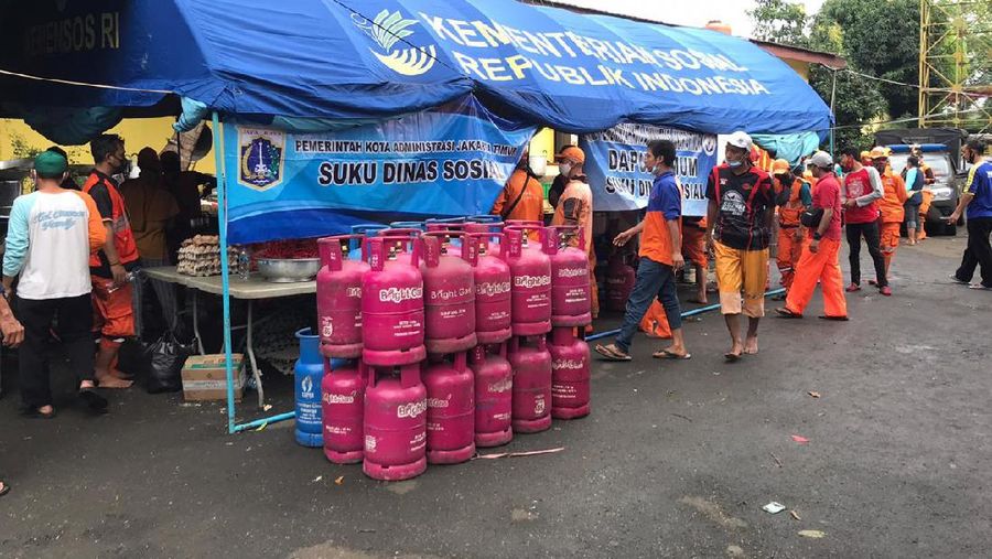 Bright Gas di dapur umum