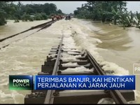 Akibat Banjir, KAI Setop Perjalanan Jarak Jauh