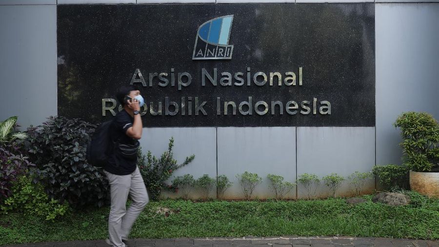 Arsip Nasional Republik Indonesia (ANRI). (CNBC Indonesia/ Tri Susilo)