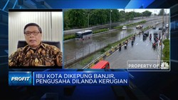Kadin: Banjir Jakarta, Pengusaha Rugi Ratusan Miliaran