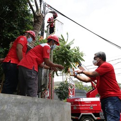 Banjir Jakarta, Direksi Telkom Tinjau Lokasi Terdampak