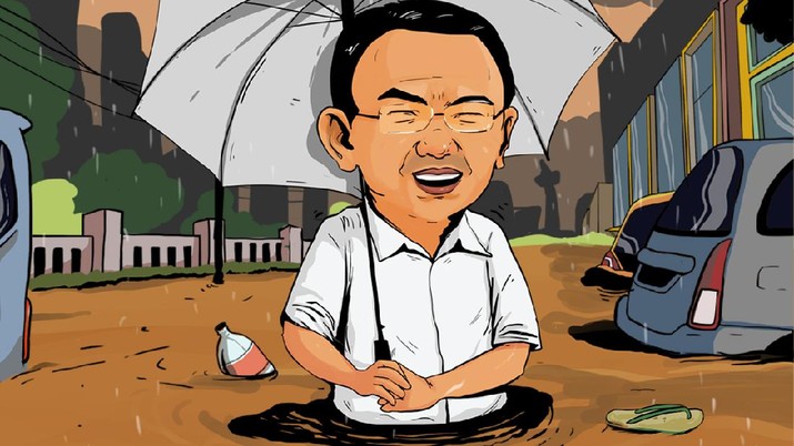 INFOGRAFIS, Saran Ahok Buat Anies Biar Jakarta Nggak Banjir Lagi