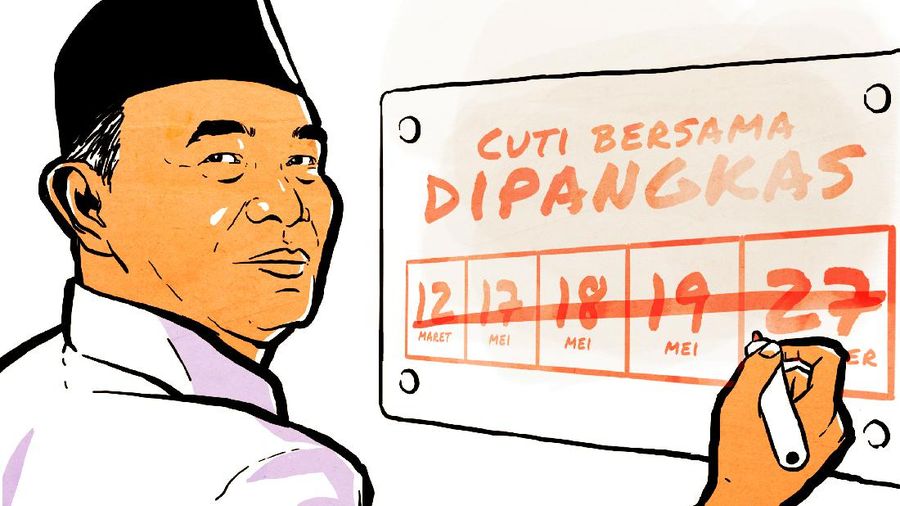 Infografis: SKB 3 Menteri: Cuti Bersama 2021 Dipangkas Jadi 2 Hari Doang!