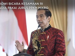 Jokowi Bicara Kesamaan RI & India Pakai Jurus PPKM Mikro