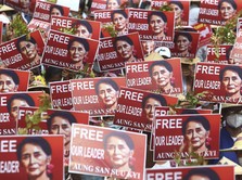 Update Kudeta Myanmar, Suu Kyi Pindah ke Penjara Isolasi
