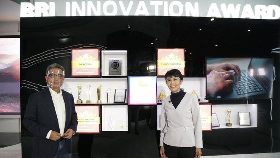 Direktur utama BRI Sunarso (kiri). (Foto: Bank BRI)