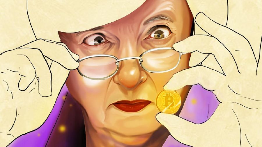 INFOGRAFIS, Warning Yellen Buat Bitcoin: BAHAYA!