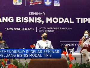 Kemendikbud RI Gelar Seminar Peluang Bisnis Modal Tipis
