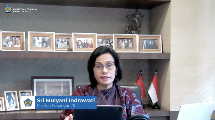Menteri Keuangan Sri Mulyani memberikan keterangan pers mengenai APBN KiTa (Tangkapan Layar Youtube Kemenkeu RI) Menteri Keuangan Sri Mulyani memberikan keterangan pers mengenai APBN KiTa (Tangkapan Layar Youtube Kemenkeu RI)