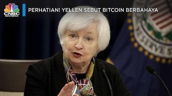 Perhatian! Yellen Sebut Bitcoin Berbahaya