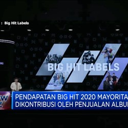 Big Hit Entertainment Raih Pendapatan Rp 10 Triliun di 2020