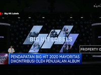 Big Hit Entertainment Raih Pendapatan Rp 10 Triliun di 2020