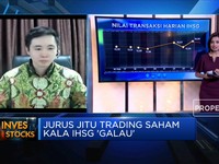 Jurus Jitu Trading Saham Kala IHSG 'Galau'
