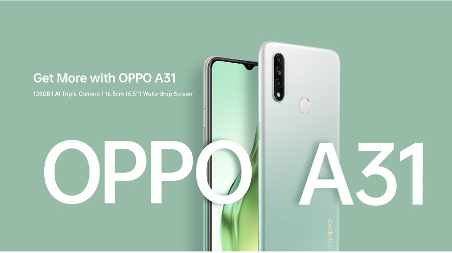 OPPO A31/ ScreenShot Oppo.com