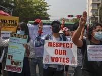 Fakta-fakta Kedubes RI Diserbu Pendemo Anti Kudeta Myanmar