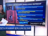 Kudeta Myanmar Berujung Blokir