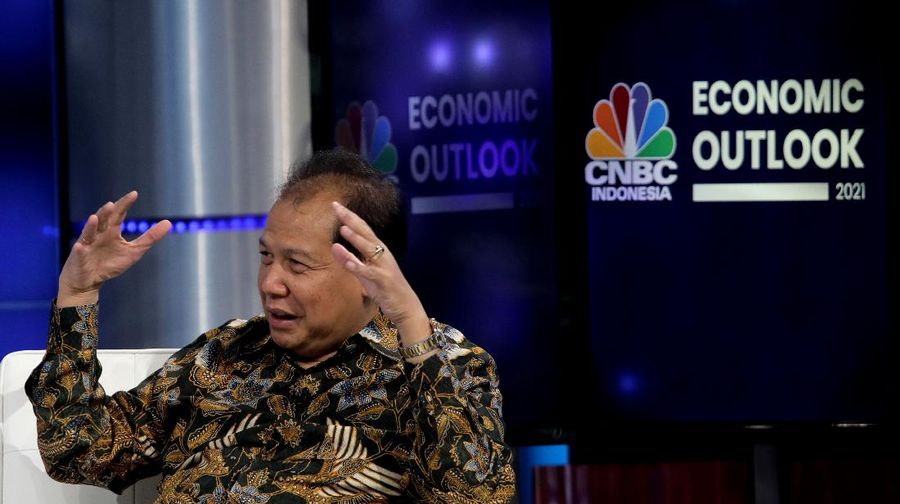 Chairul Tanjung Founder & Chairman CT Corp dalam acara CNBC Indonesia Economic Outlook dengan tema 