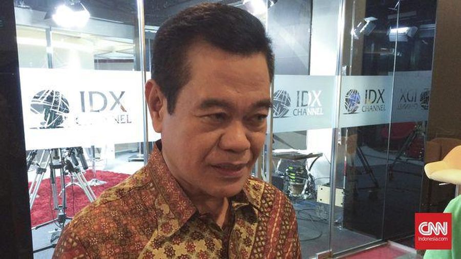 Direktur Utama Bursa Efek Jakarta periode 1991-1996, Hasan Zein Mahmud. (CNN Indonesia/Giras Pasopati)