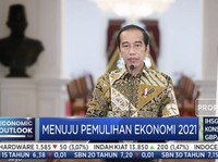 Bicara di CNBC Indonesia Outlook, Jokowi: Saatnya Bangkit!