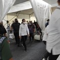 Jokowi Tinjau Vaksinasi 5.500 Insan Pers