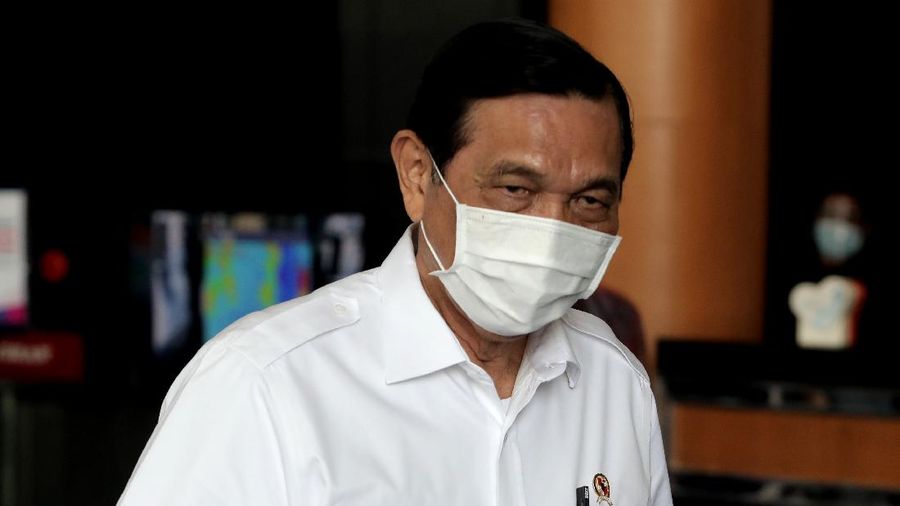 Luhut Binsar Pandjaitan. (CNBC Indonesia/Muhammad Sabki)
